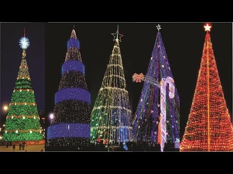 Vídeo: Árbol De Navidad Verde Gigante