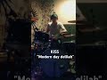 KISS "Modern day delilah" Drum jam, improvised cover