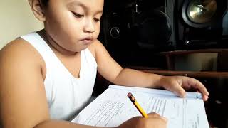 Grade 1 Sample Performance task (Second Quarter)