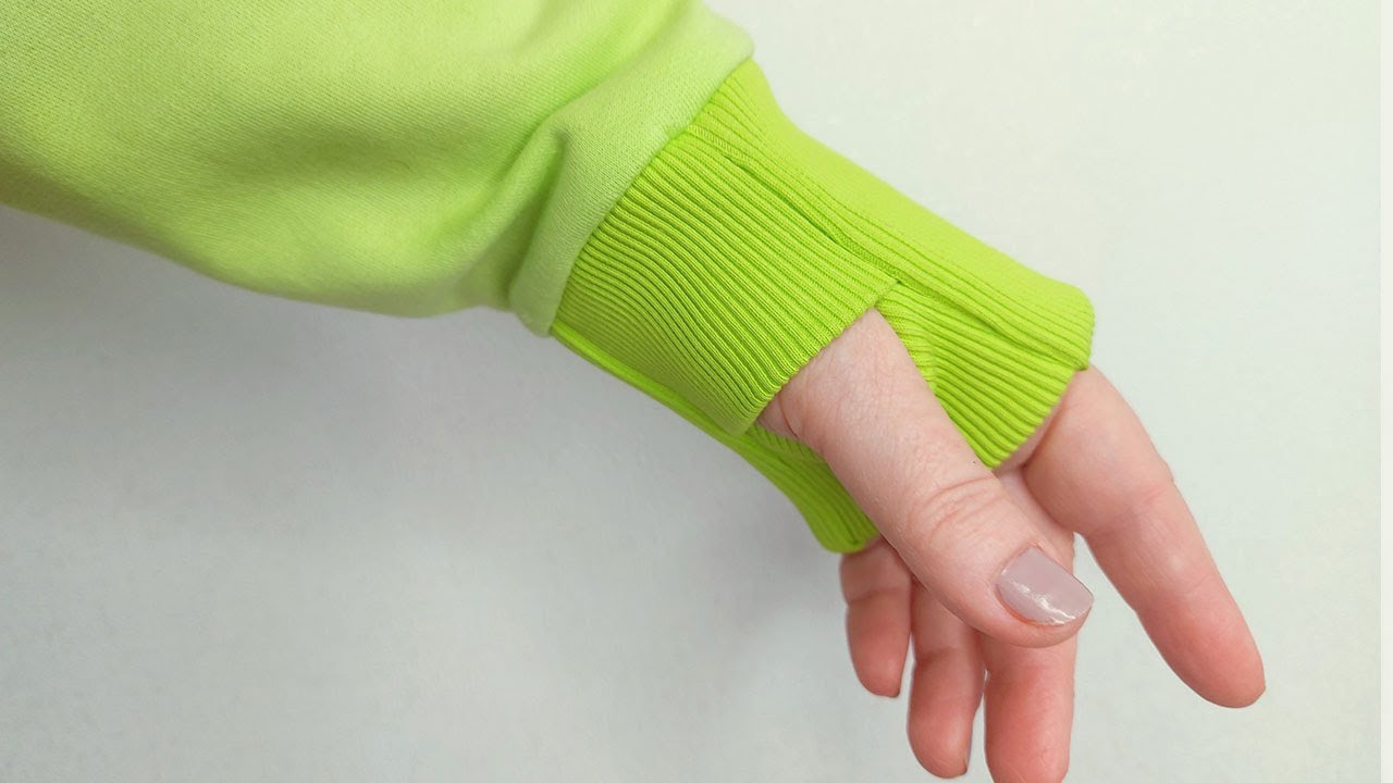 🌺✅ Хитрый трюк! Манжета с отверстием для пальца