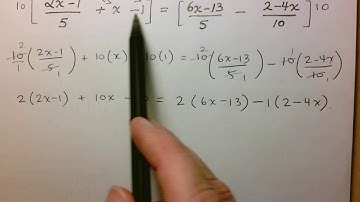 MPM1D Equations with Fractions 2