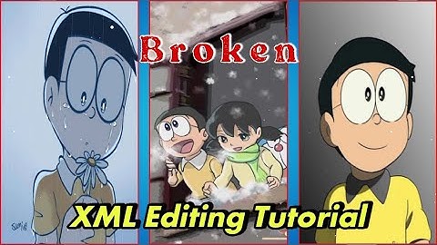 Heart Broken Music TikTok Trending XML File Video Editing Tutorial || New Alight Motion Sad XML File