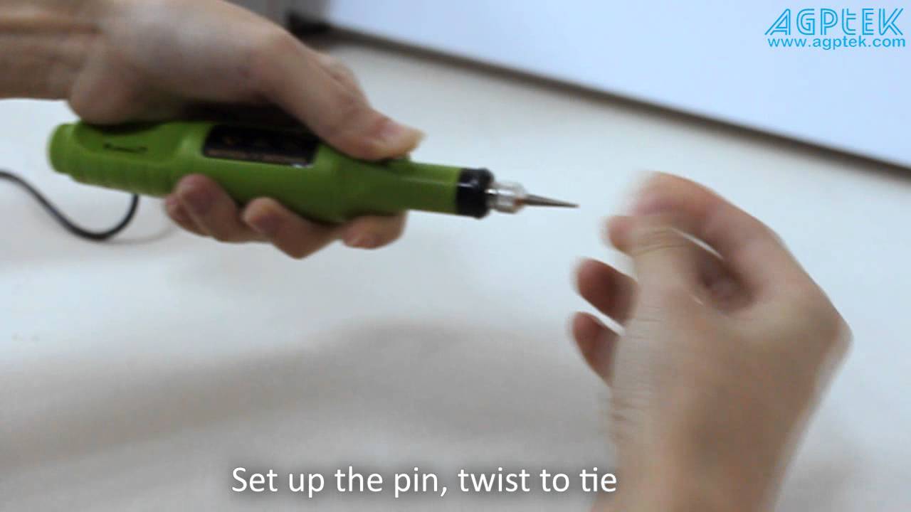 AGPtek Electric Pen-Shape Nail Drill Black