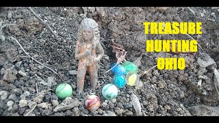 Treasure Hunting Ohio - Vintage Marbles - Bottle Digging - History Channel - Antiques