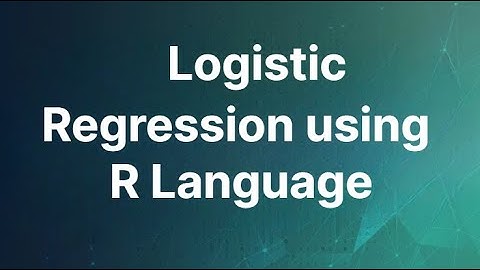 Logistic Regression in R | Part 1