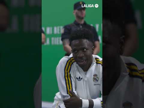 El cariñoso saludo de VINICIUS JR, MBAPPÉ y BELLINGHAM al hijo de ANTONY 🥰 #laligahighlights — football highlights