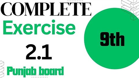 Exercise 2.1|9th- class|Maths|Rational and Irrational number
