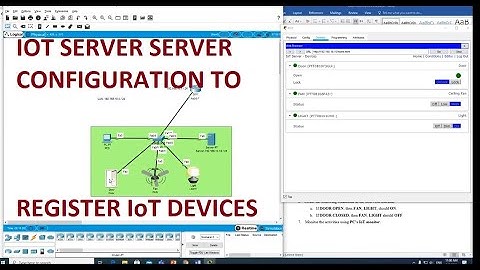 IOT SERVER SERVER CONFIGURATION TO REGISTER IoT DEVICES