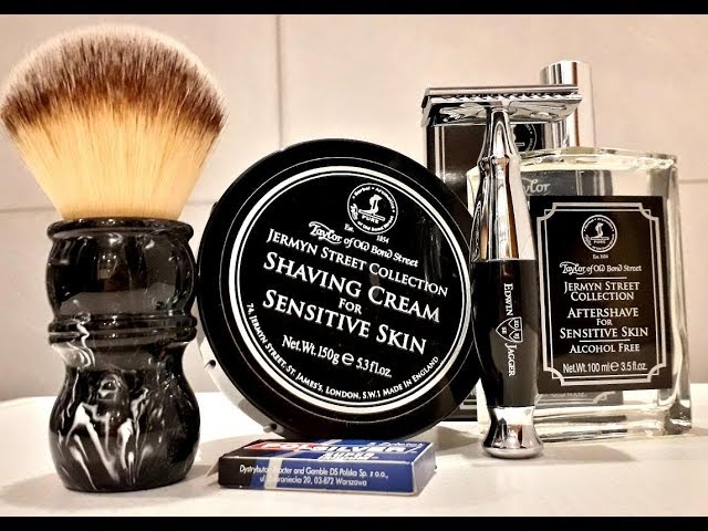 Taylor of Old Bond Street Jermyn Street Shaving Cream and AfterShave, Edwin  Jagger R356Black - YouTube