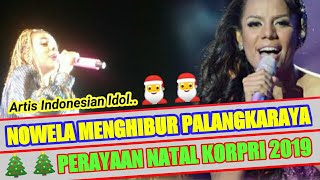 Nowela menghibur Kota Palangkaraya di Natal Korpri Gabungan 2019 - Eks Indonesian Idol 2014