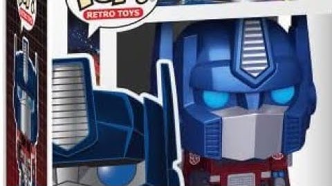 Funko Pop! Retro Toys The Transformers Optimus Prime Unboxing