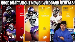 HUGE DRAFT NIGHT PROMO NEWS! WEEKLY WILDCARDS HOCKENSON, BOSA, AND MORE REVEALED!