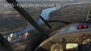 MSFS - Flying the Beechcraft 18