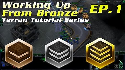 Working Up from Bronze Ep.1 | Terran Tutorial Guide HotS