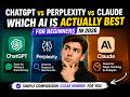 ChatGPT vs Perplexity vs Claude — Which AI Is Actually Best for Beginners in 2026