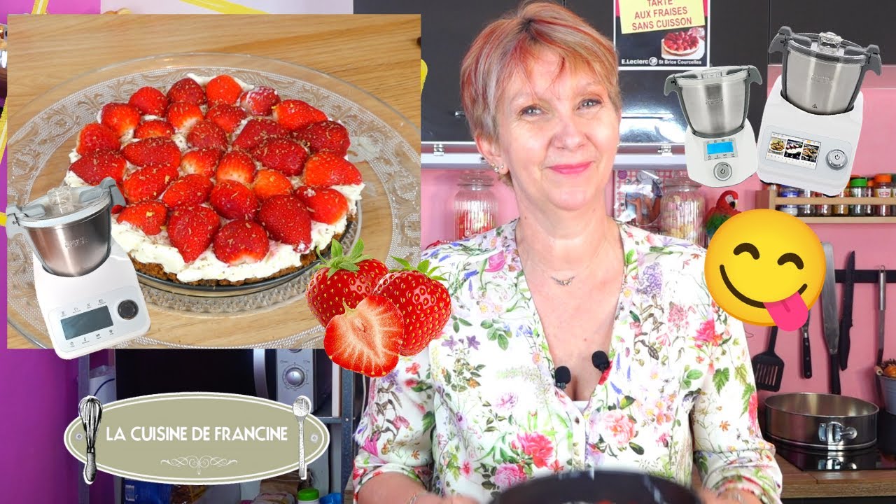 Tarte Aux Fraises Sans Cuisson Avec Le Compact Cook Platinum Pro Ou Elite Youtube