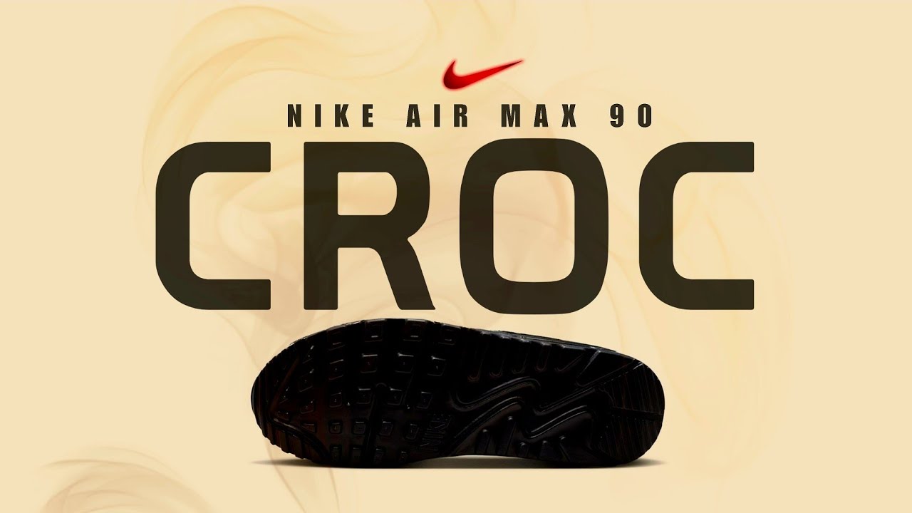 WILD LUXURY 🐊 Nike Air Max 90 CROC SKIN 2025 | First Look