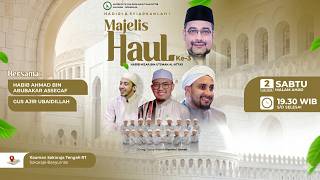 [LIVE] MAJELIS HAUL KE - 3 HABIB NIZAR BIN UTSMAN ALATTAS BERSAMA HABIB AHMAD ASSEGAF & GUS AJIR