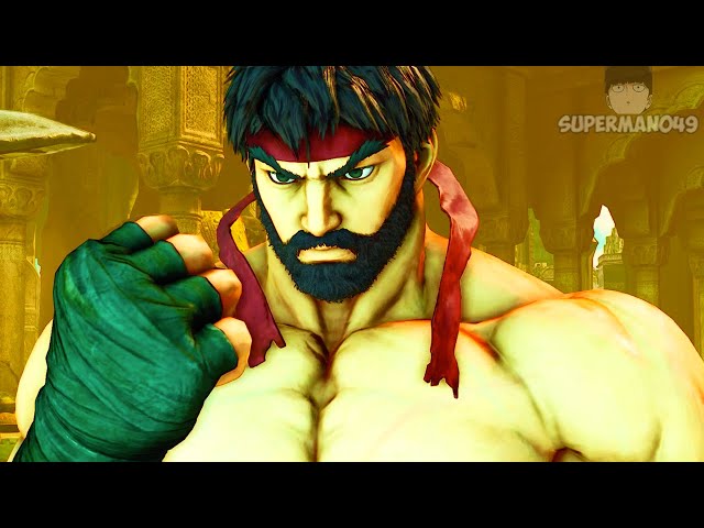 Weirdness: Beardy Ryu Is Now Officially Hot Ryu in Street Fighter V,  According to Capcom