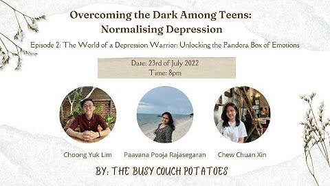 [LMCE 2103] Ep 2 - The World of a Depression Warrior: Unlocking the Pandora Box of Emotions