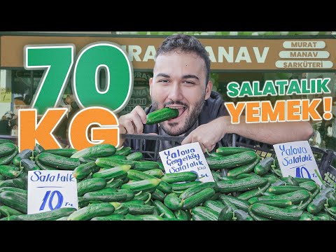 70 KİLO HIYAR YEDİM! (DİYET ÖZEL)