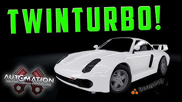 Building A Boxer 6 Sportscar!! Automation - BeamNG