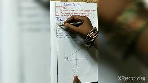 10th maths - practical Geometry- example 4.17