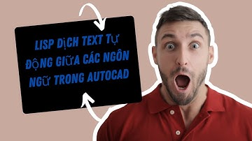 Hướng dẫn sử dụng Lisp dịch Text tự động giữa các ngôn ngữ cực hay trong Autocad cho mọi người.