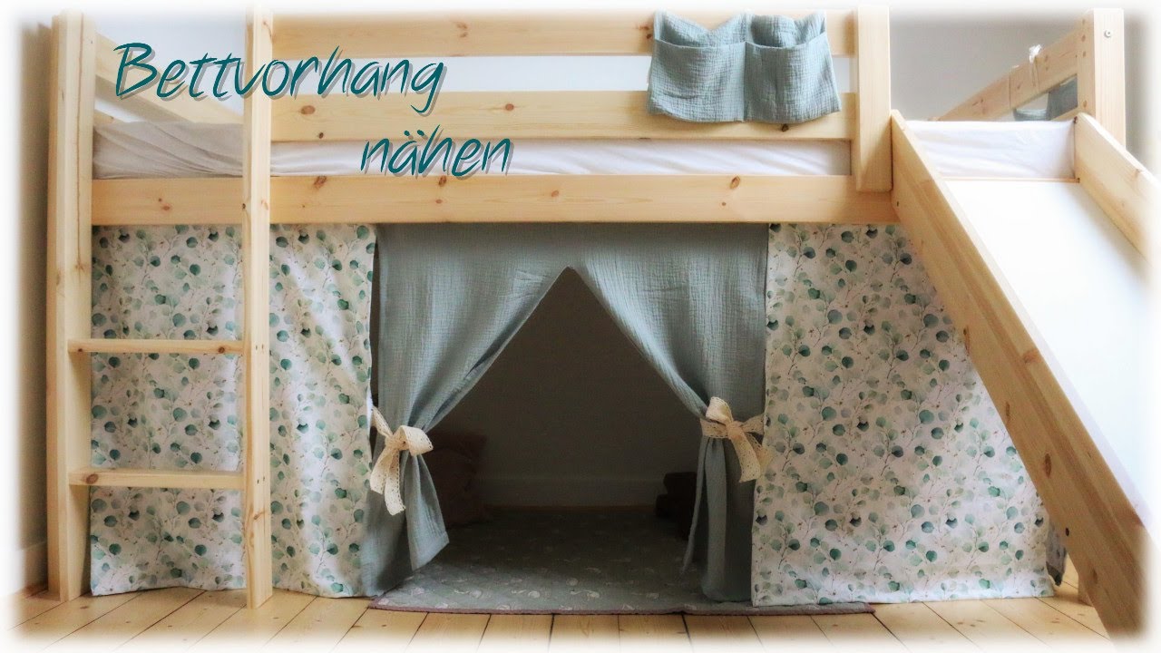 Bettvorhang für Hochbett nähen * DIY * Bunk Bed Curtains 