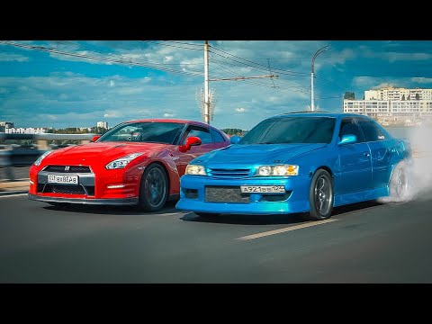 видео: ПОЖИРАТЕЛИ СПОРТКАРОВ | Toyota Chaser 650 лс. против NISSAN GT-R и AUDI RS7