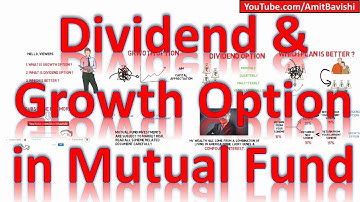 4. Growth vs Dividend Option in Mutual Fund by Amit Bavishi #AmitTheAB