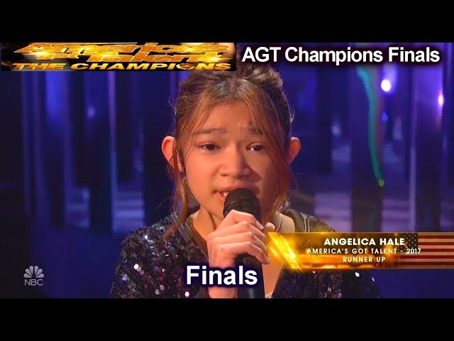 Angelica Hale sings Impossible AMAZING AGAIN | America's Got Talent Champions Finals AGT class=