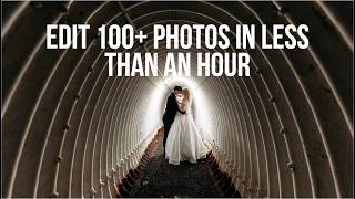 How I deliver 100  sneak peak photos the morning after a wedding. 