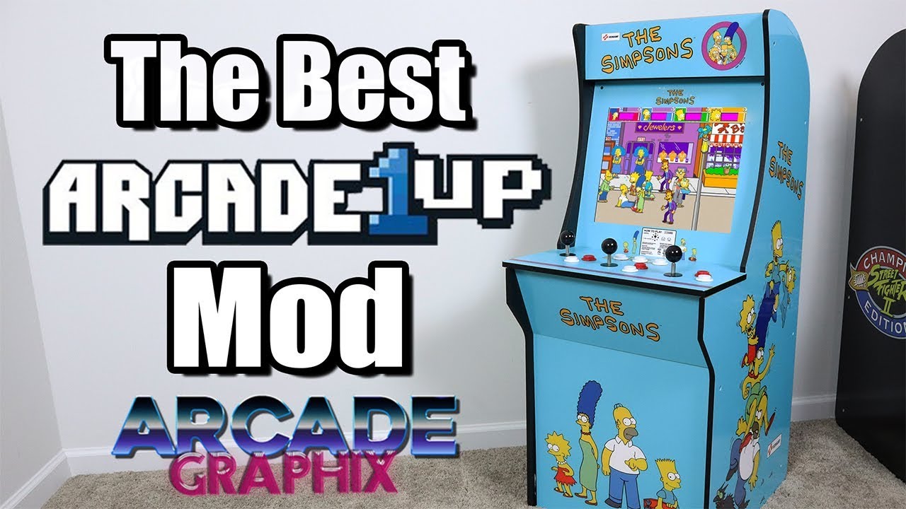 Times up mod. Arcade мода. Best Arcade games. Simpsons Arcade game Cabinet. Arcade sideart.