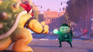 Gru Saves Mario From Bowser