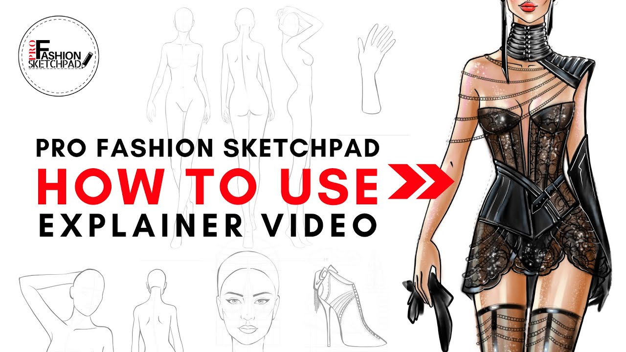 PRO FASHION SKETCHPAD Book Series Explainer Video