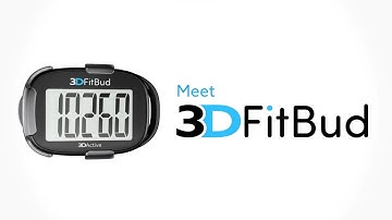3DFitBud Simple Step Counter by 3DActive - Product Overview