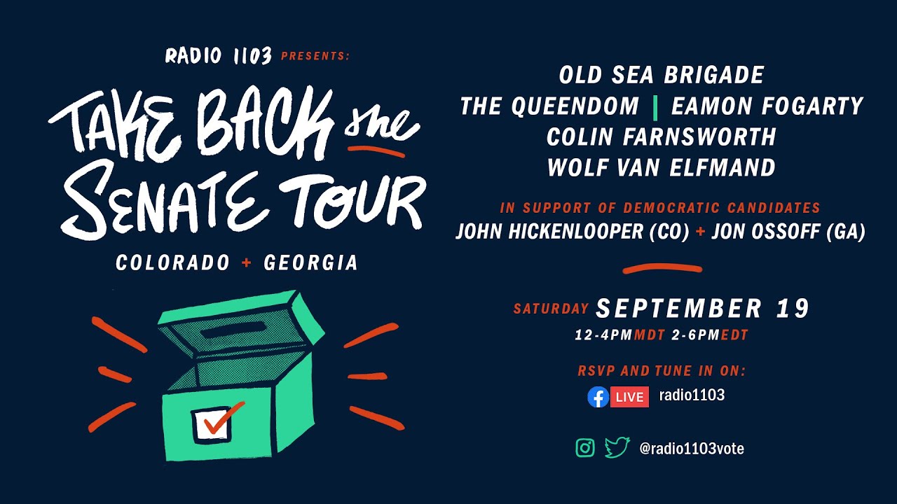 Radio1103's Take Back the Senate Tour - Opening Thanks to RBG, 9/19