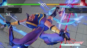 Menat V-Trigger Corner Loop 【616 Damage, 843 Stun, 52 hits】