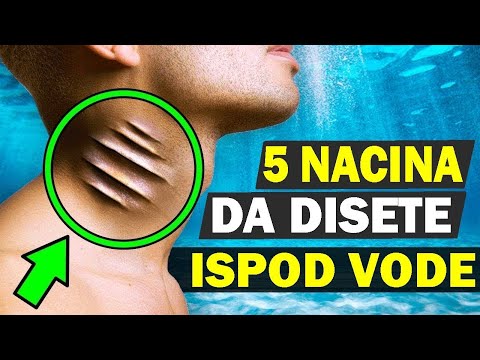 Video: Kako Naučiti Dugo Ne Disati Pod Vodom