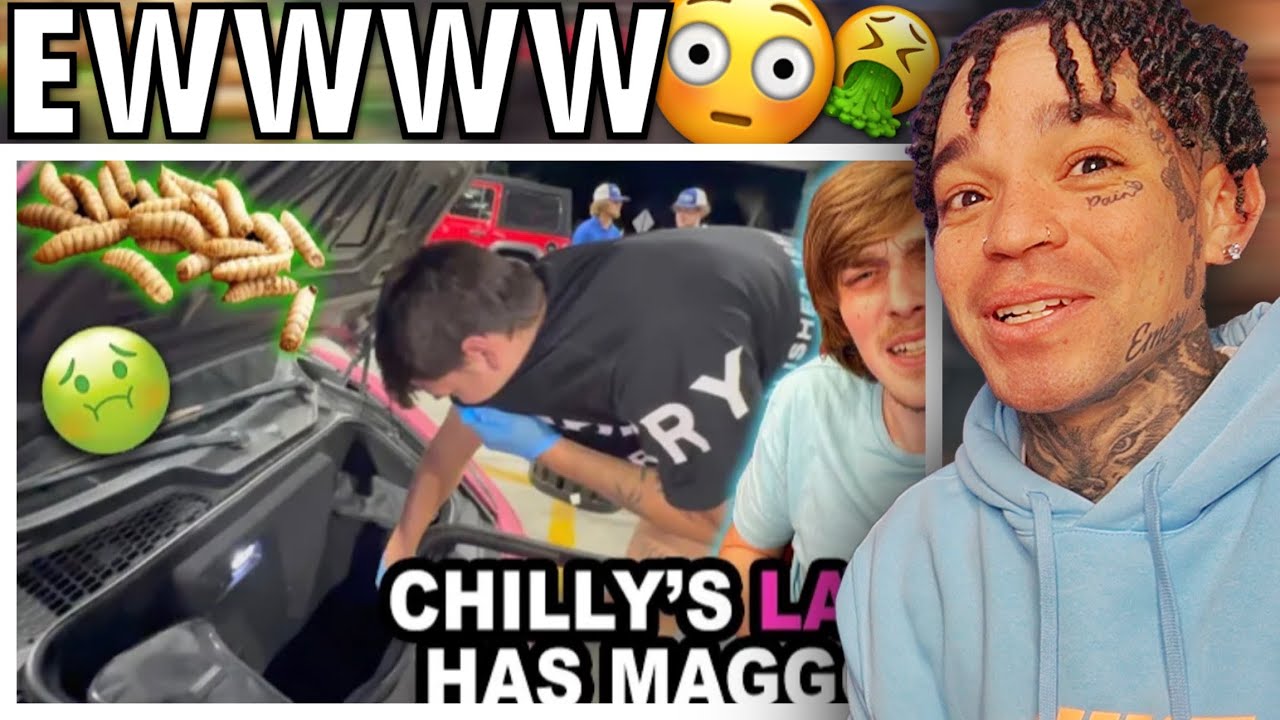 Chilly - MAGGOT INFESTED LAMBORGHINI??? [reaction] - YouTube
