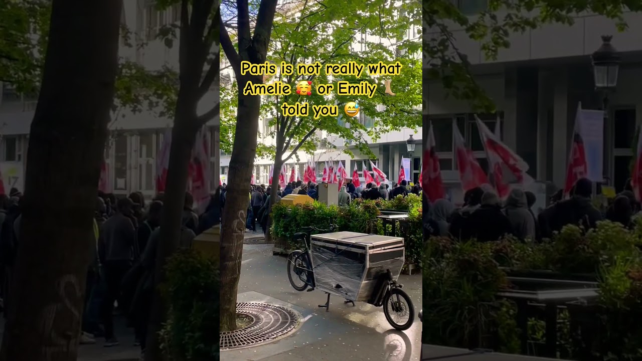 Aaaah a romantic spring afternoon in Paris 🥰