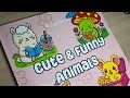 Asmr colouring Cute animals coloring Book #colors#drawing #coloringadventure #coloring #animalart