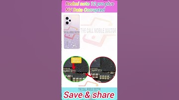 redmi note 12 pro nv data is corrupted  #viralvideo