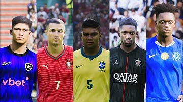 Option File PES 2021 PS4/PS5/PC 100% Atualizado pro Mes Dezembro Temporada 2026 !!
