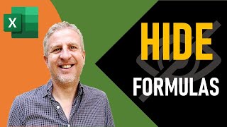 Hide Formulas in Excel & Show Values | Dont Show Formula in Formula Bar but Allow Input