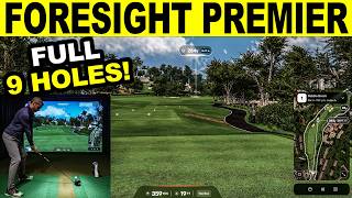 Foresight Premier: I Played 9 Holes on the NEW Golf Simulator! screenshot 3