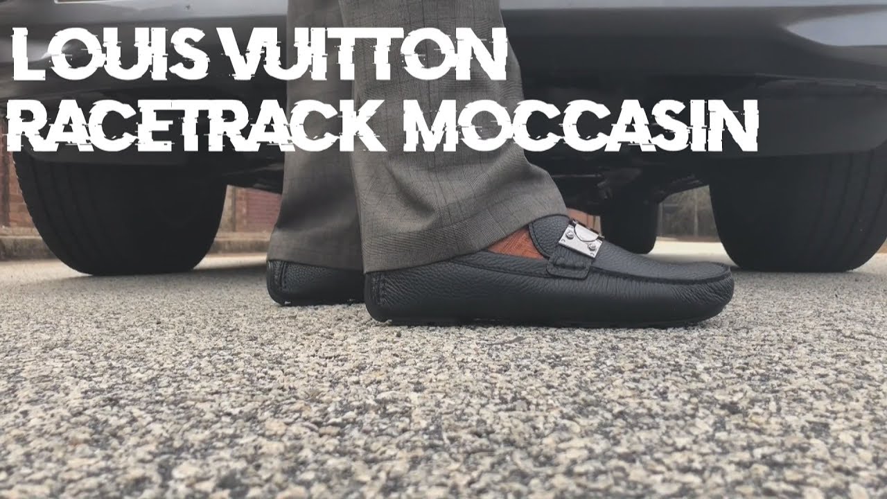 Louis Vuitton Racetrack Moccasin ft. Black Arizona Moccasin