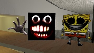 SCARY HAND, SCARY FACE AND CREEPY SPONGEBOB NEXTBOT CHASING GMOD!