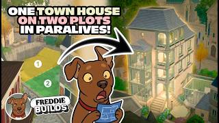 Buying TWO City Plots to Build ONE Huge Townhouse in Paralives! 🐶 (Part 1) ASMR Relaxing Speedbuild